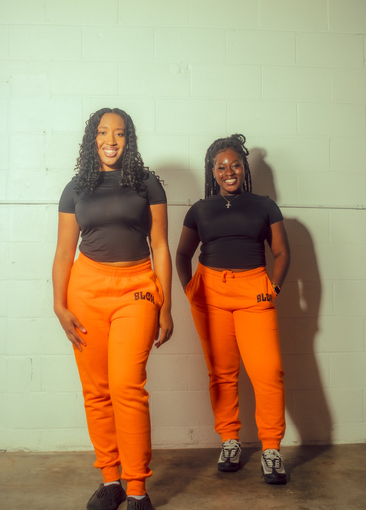 Orange Sweatpants
