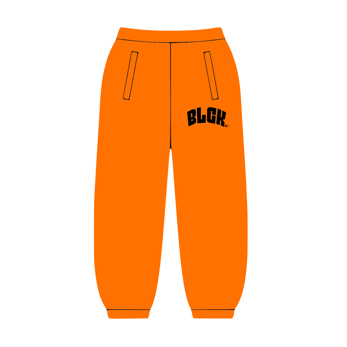 Orange Sweatpants